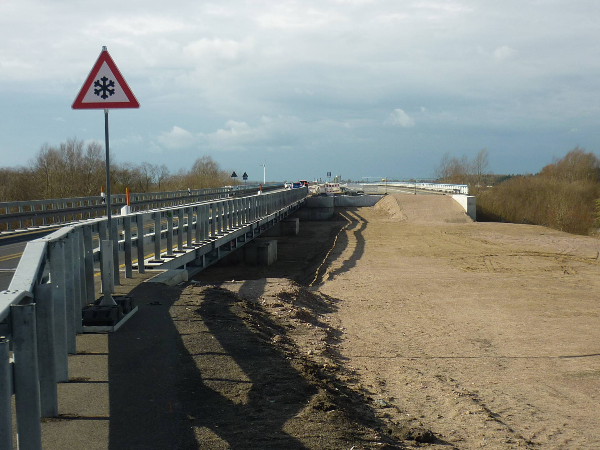 Foto BAB A20 Behelfsbrücke Ost